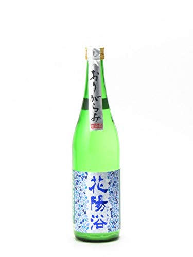 Amazon.co.jp: 花陽浴 純米吟醸 八反錦 無濾過生原酒 おりがらみ 720ml